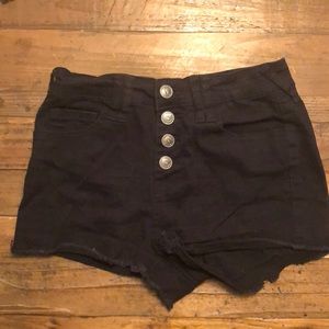 Forever 21 Black Jean shorts